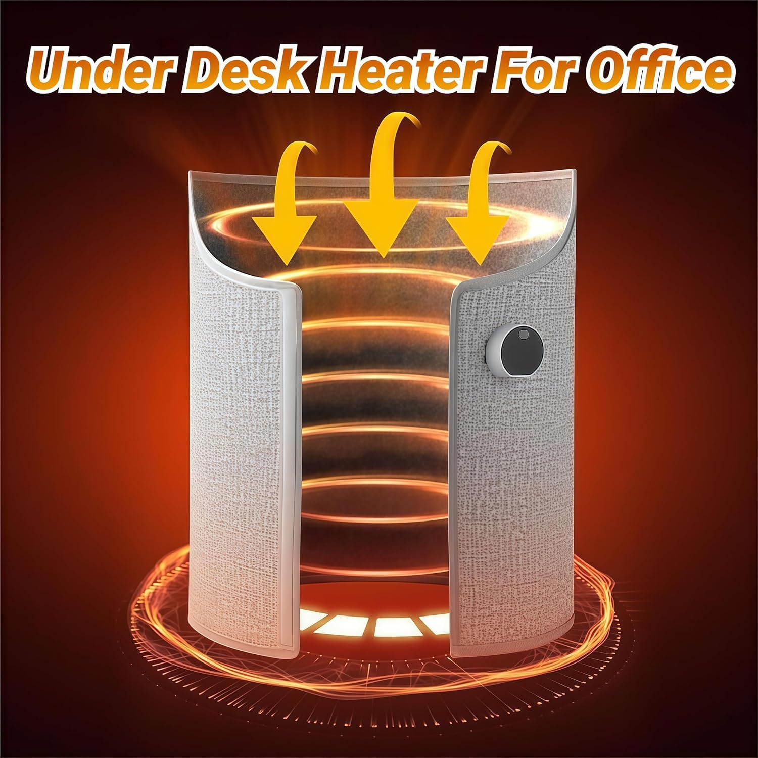 2026 Upgraded Leg Toaster Heater, Leg Toaster, Office Under Desk Legs Warmer, The Leg Toaster with 6 Temperature Settings & Timer, 5-Second Rapid Heating, Overheat Protection (Pink)