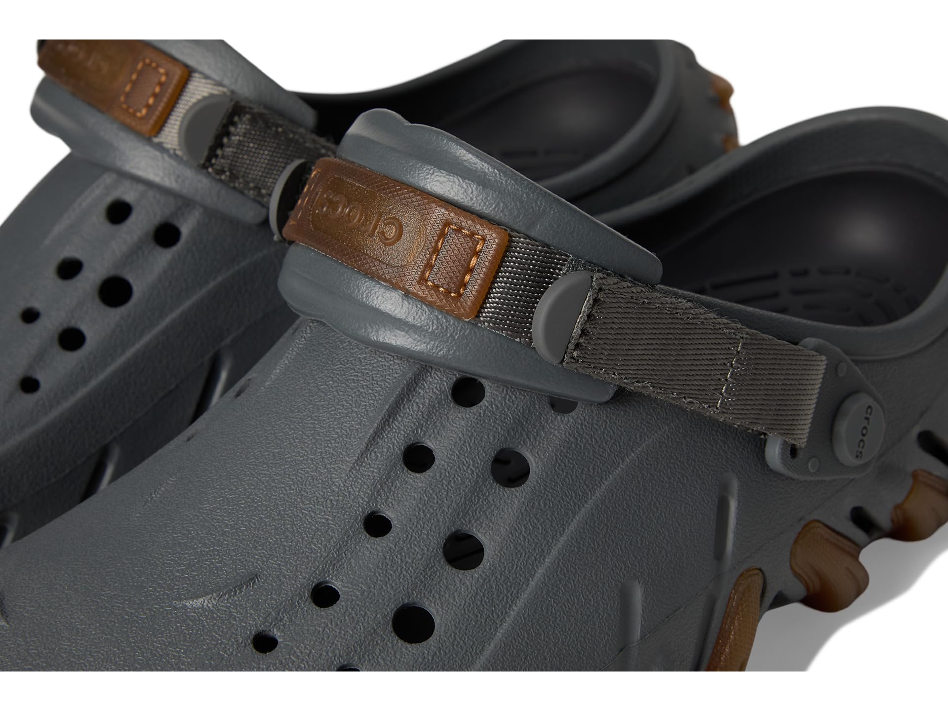 Crocs Unisex Echo Gum Ro Clog, Slate Grey, 9 Women/7 Men, Medium