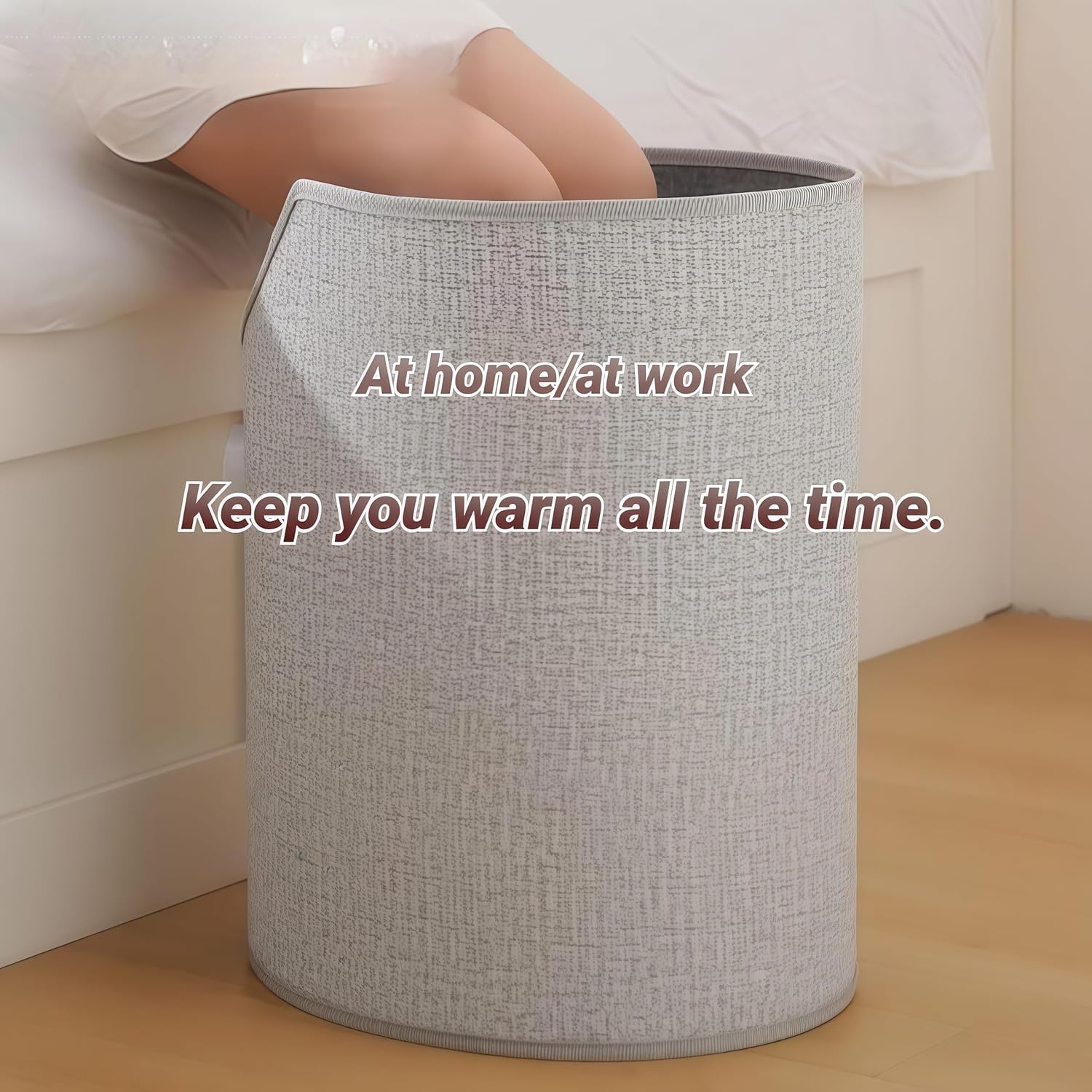 2026 Upgraded Leg Toaster Heater, Leg Toaster, Office Under Desk Legs Warmer, The Leg Toaster with 6 Temperature Settings & Timer, 5-Second Rapid Heating, Overheat Protection (Pink)